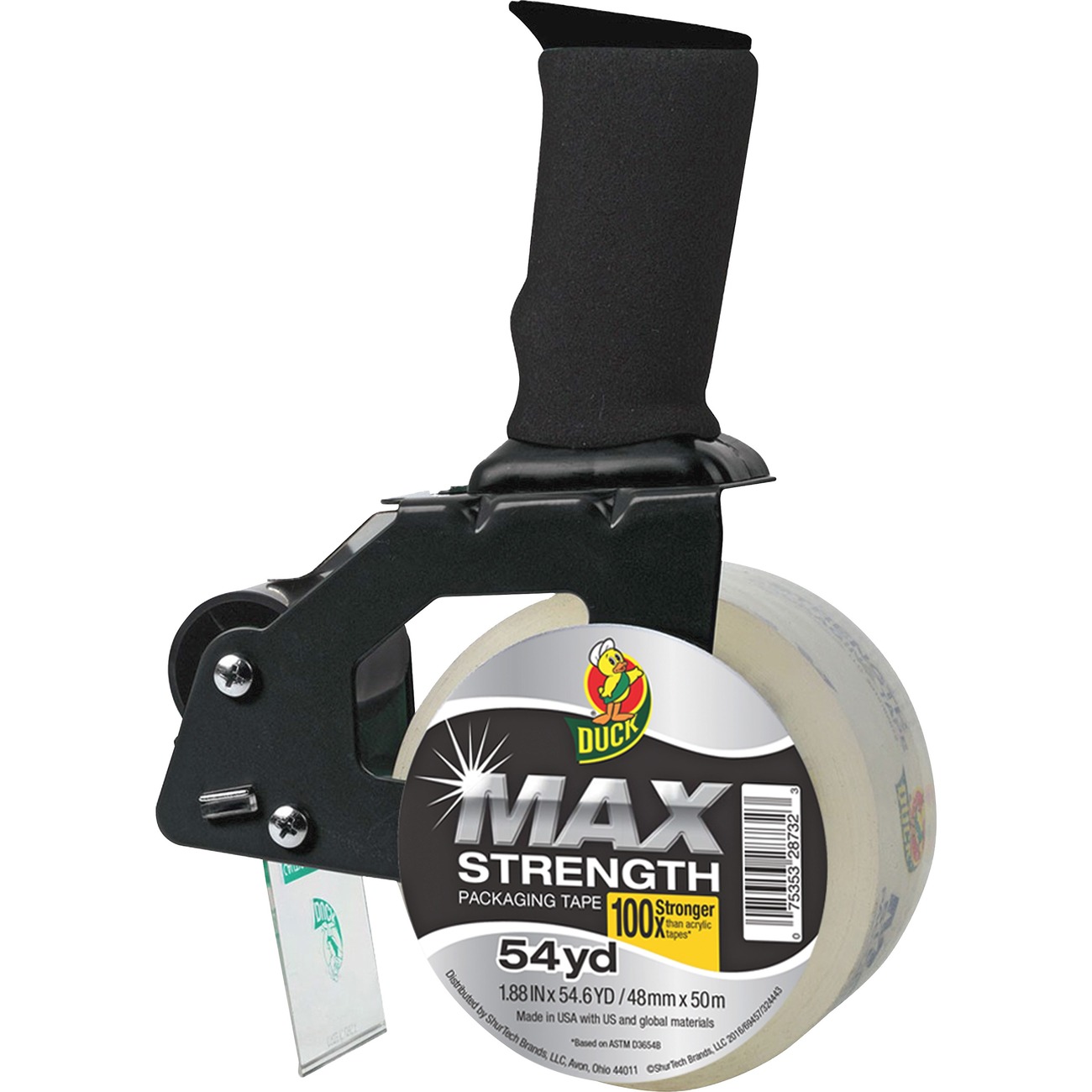 DUC284984 - Duck Brand Max Strength Packaging Tape Dispenser Gun