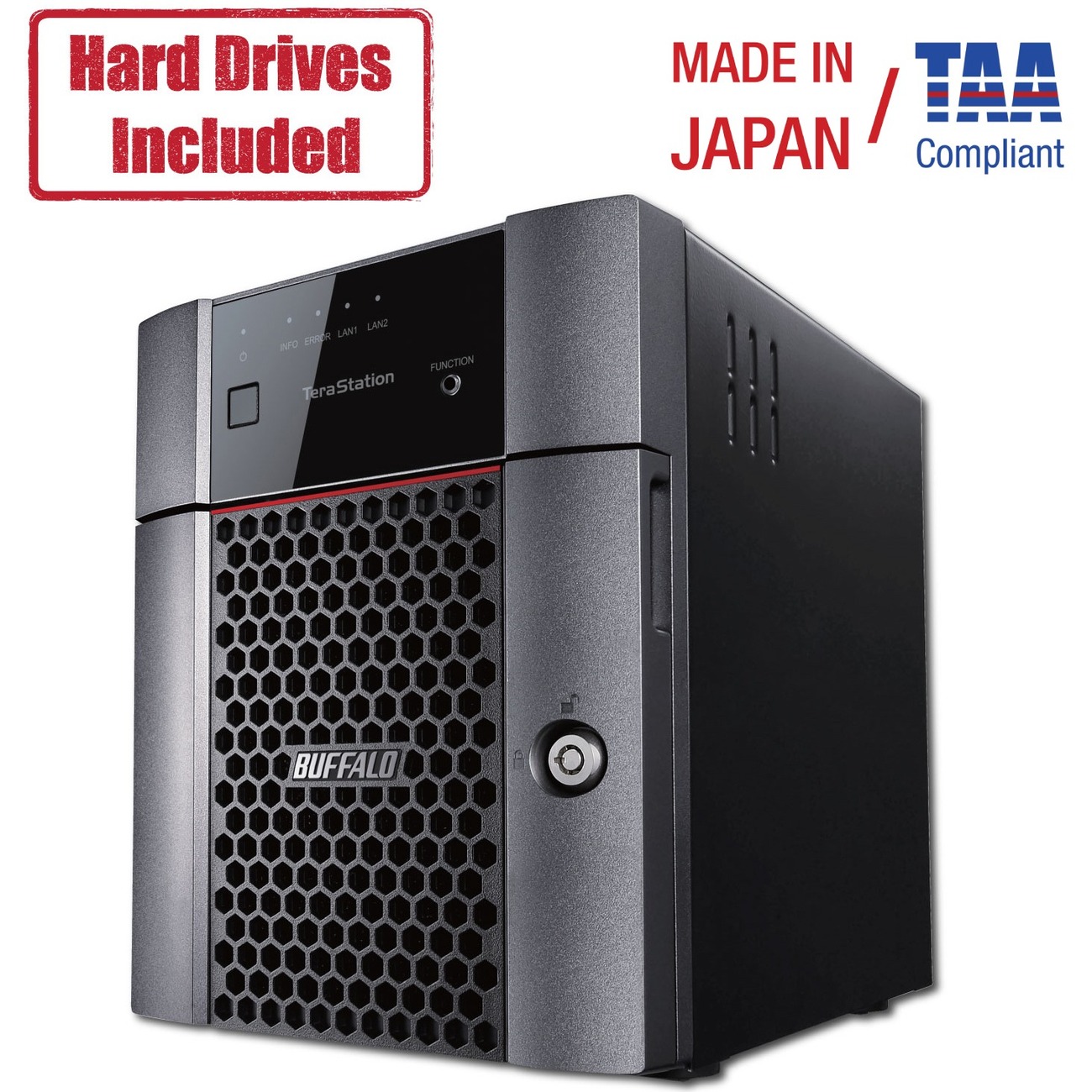 バッファロー テラステーション TS3410DN Amazon.co.jp: BUFFALO TeraStation TS3410DNシリーズ 2TB