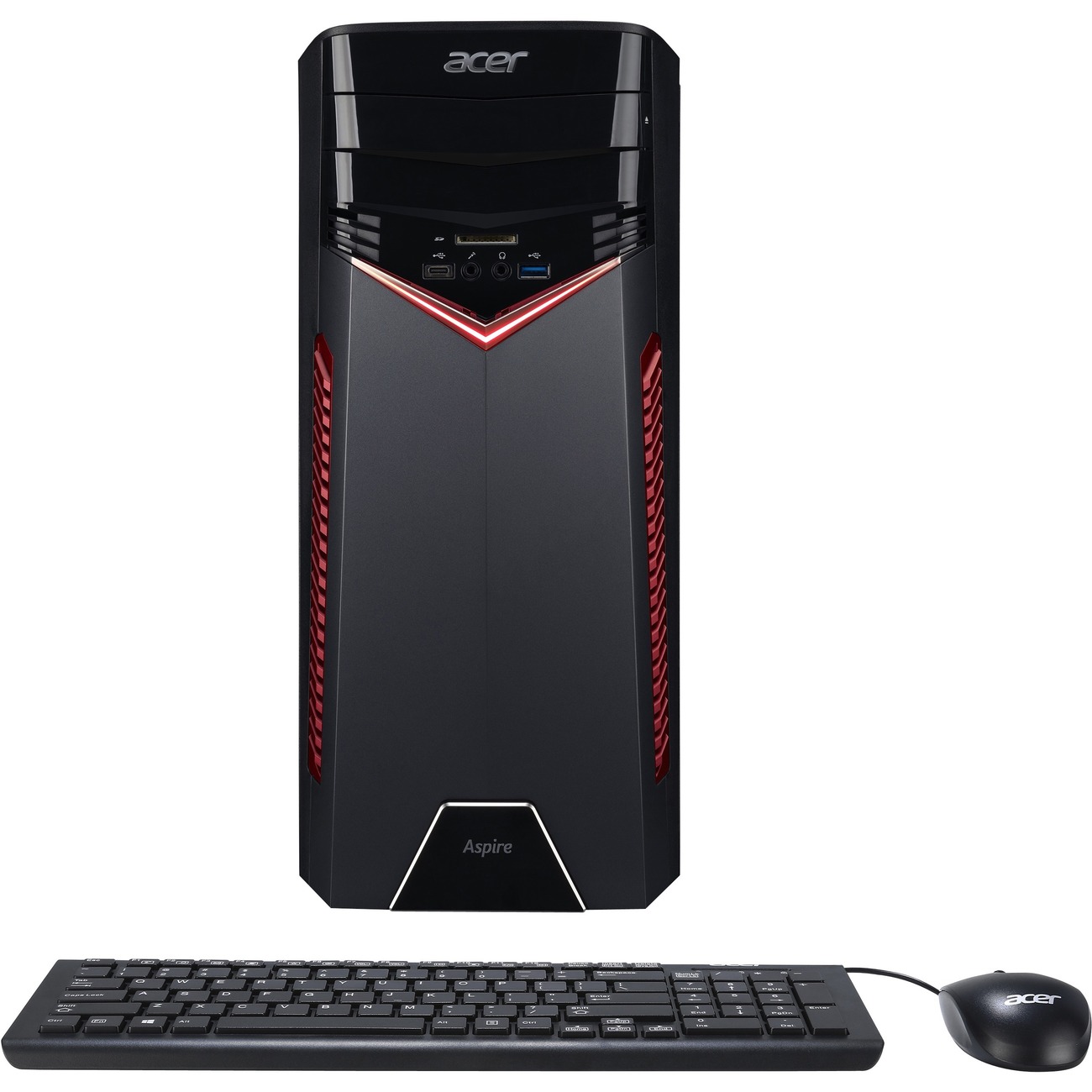 Acer Desktop Computer Aspire GX-281-UR16 AMD Ryzen 5 1400 8GB DDR4