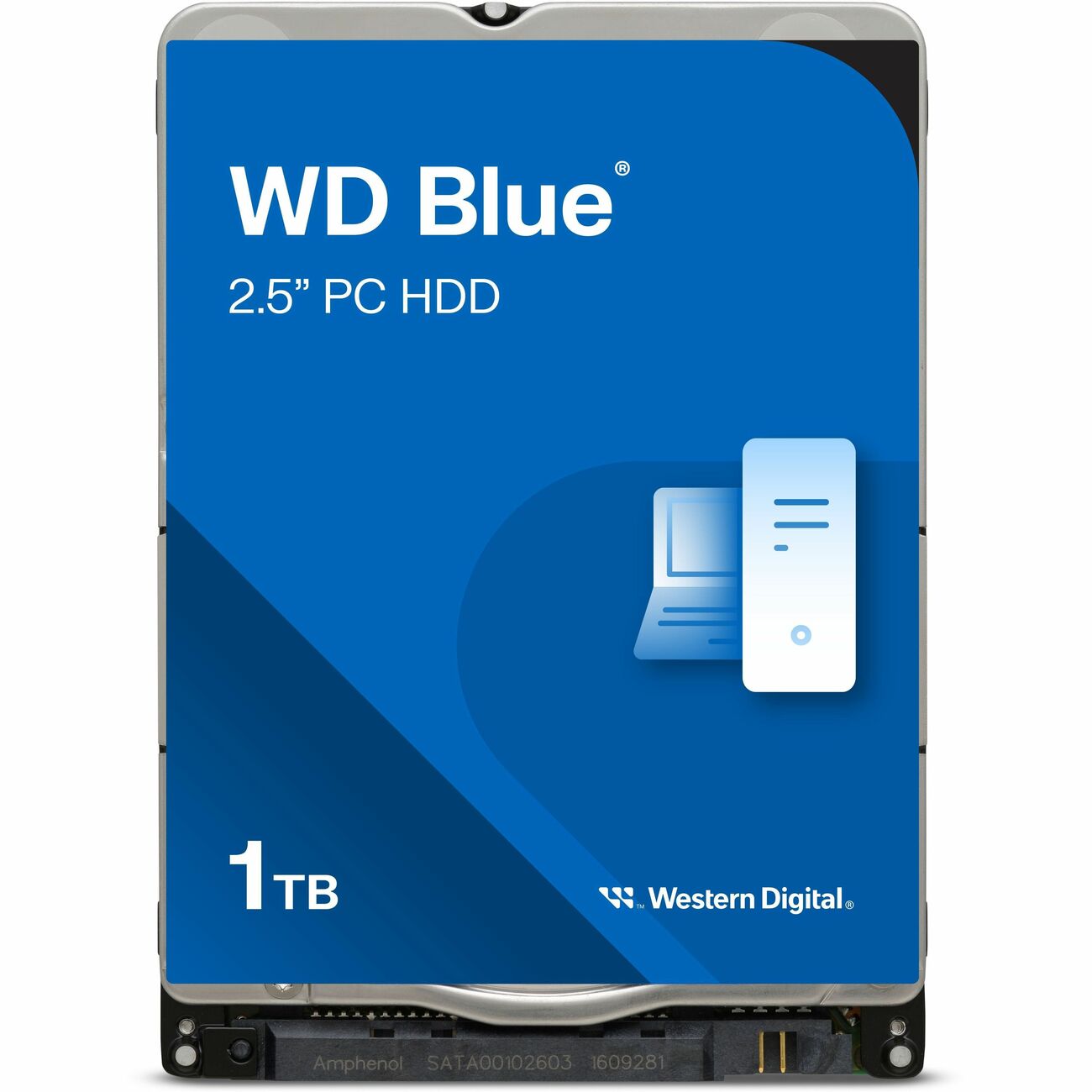 WD Blue 1TB 5400 RPM 128MB Cache SATA 6.0Gb/s 2.5