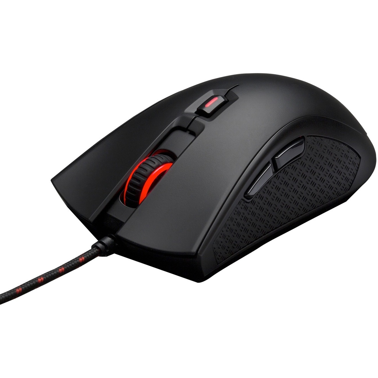 Kingston HyperX Pulsefire FPS Gaming Mouse - Pixart 3310 - Cable - Black - USB - 3200 dpi - Scroll Wheel - 6 Button(s) - 1