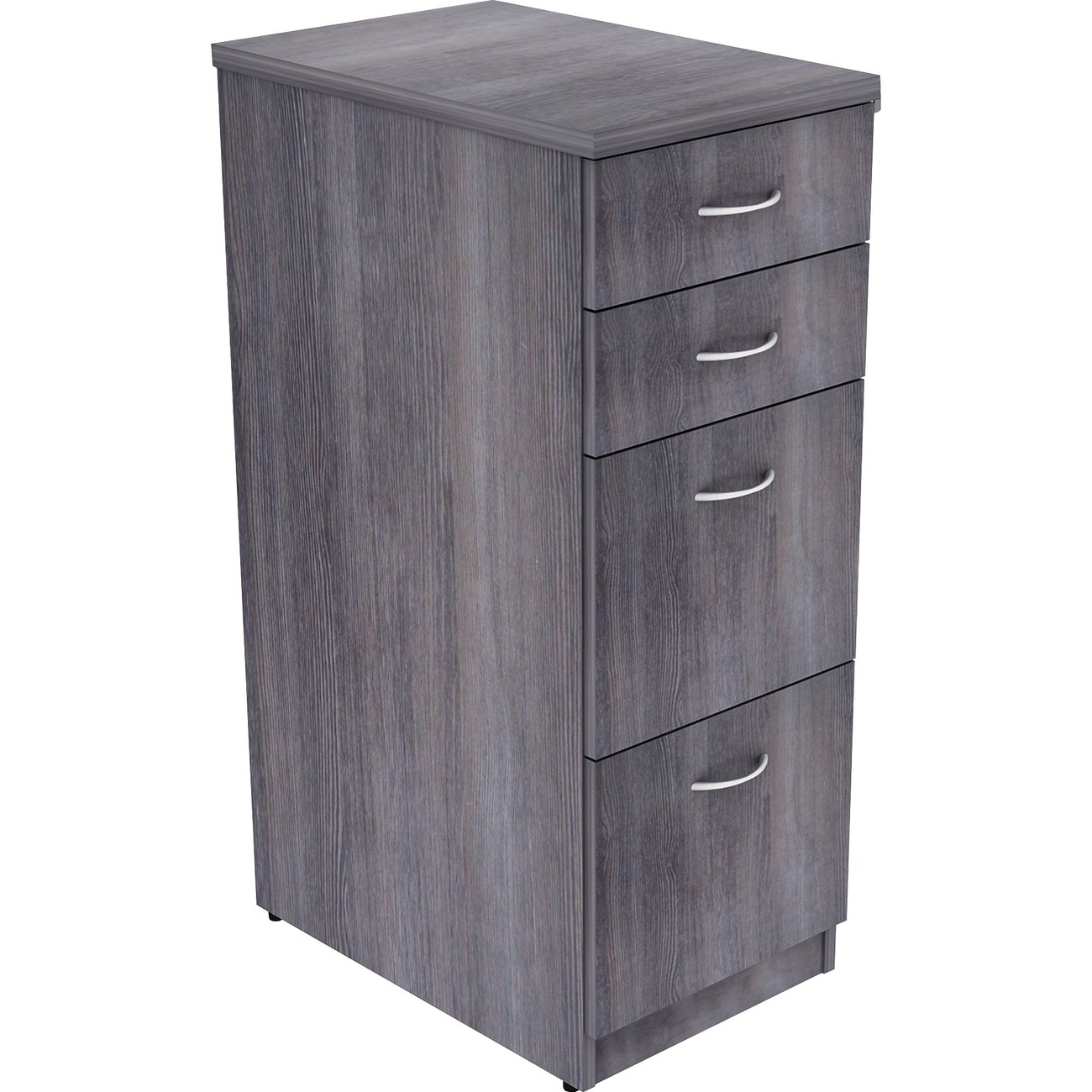 Llr16211 Lorell Relevance Series Charcoal Laminate Office Furniture Storage Cabinet 4 Drawer 15 5 X 23 6 X 40 4 4 X File Drawer S Box Drawer S Material Metal Frame Finish