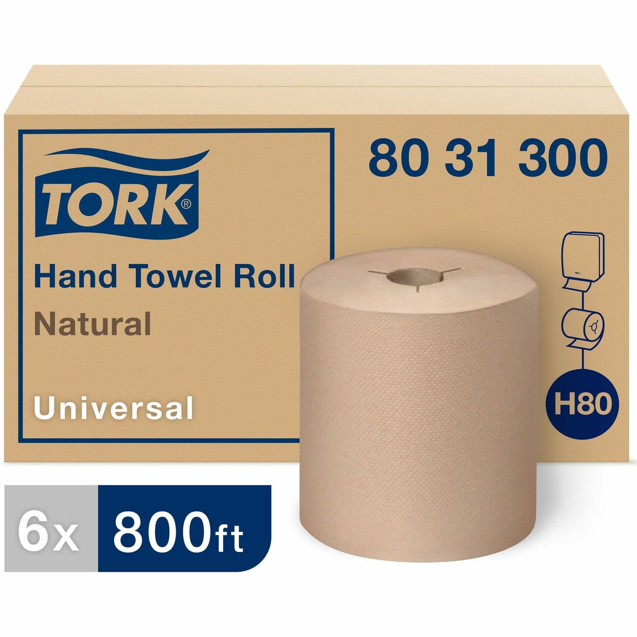 TORK Universal Hand Towel Roll Ply 8