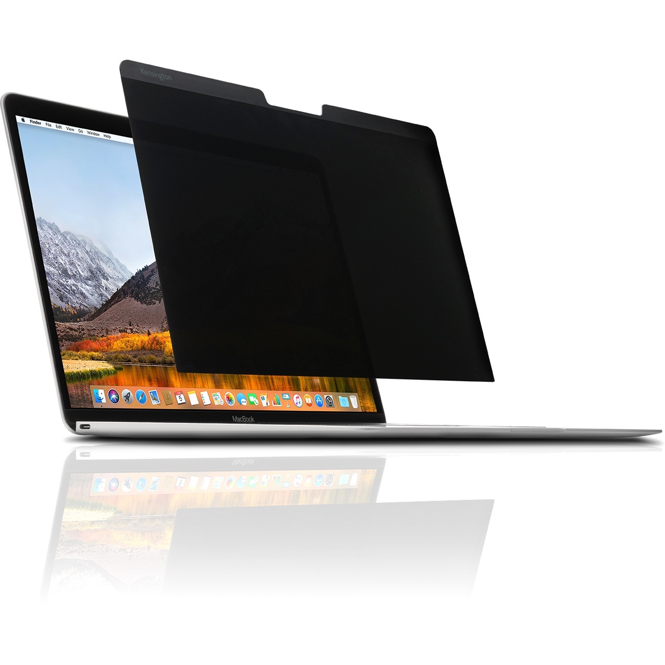 Kensington MP12 Magnetic Privacy Screen for MacBook 12-inch 2015 & Later - For 12" (304.80 mm) LCD MacBook - Scratch Resistant, Damage Resistant - Anti-glare