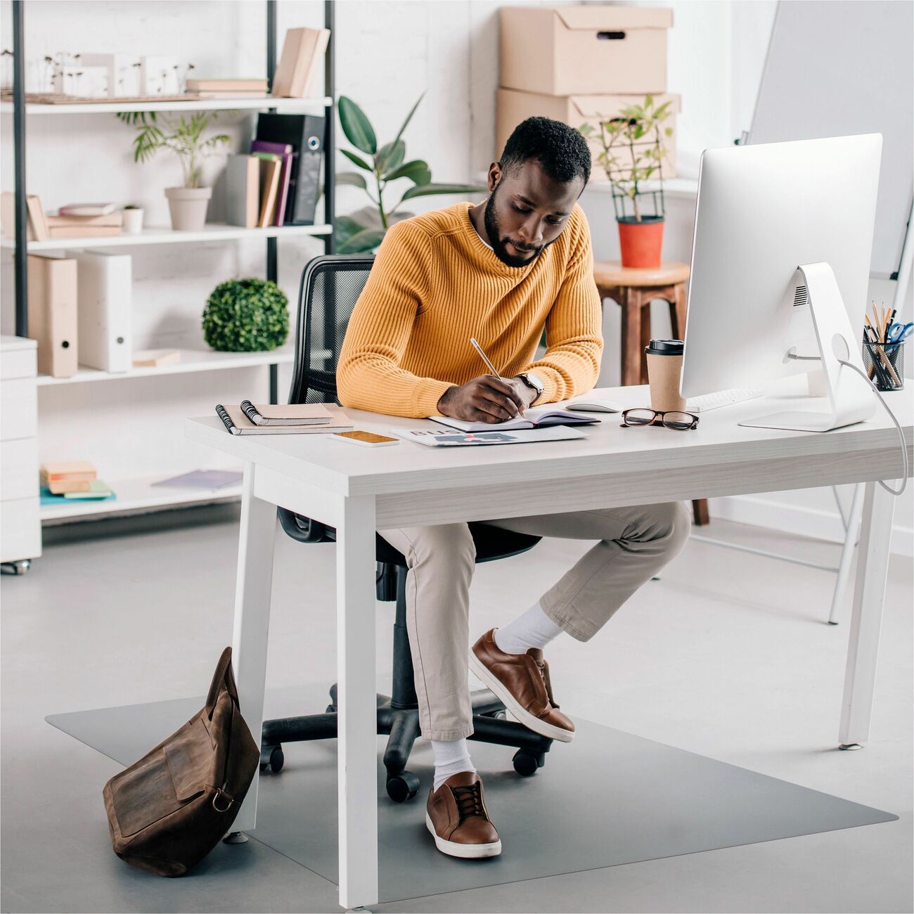 Dropship Clear Chair Mat For Hard Floors 36 X 48 Inches