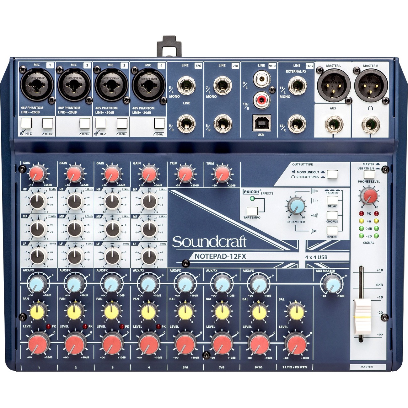 Notepad-5, Soundcraft - Professional Audio Mixers