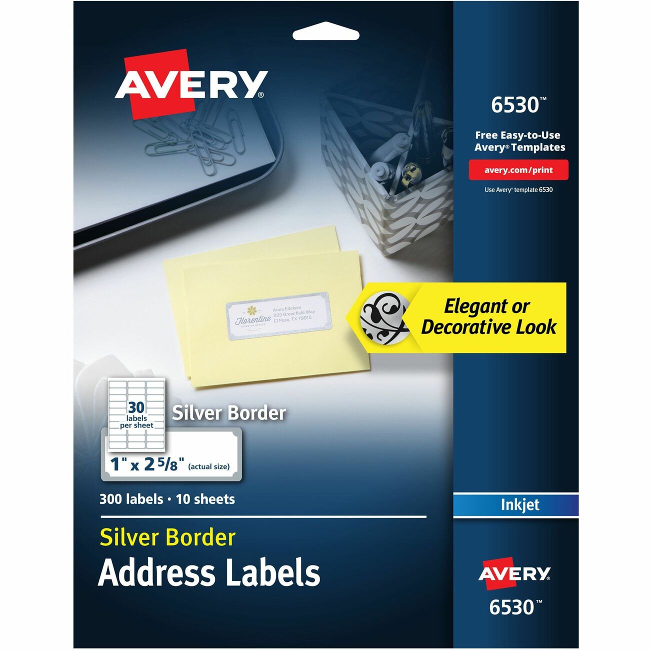 Avery® Easy Peel Address Label JD Office Products