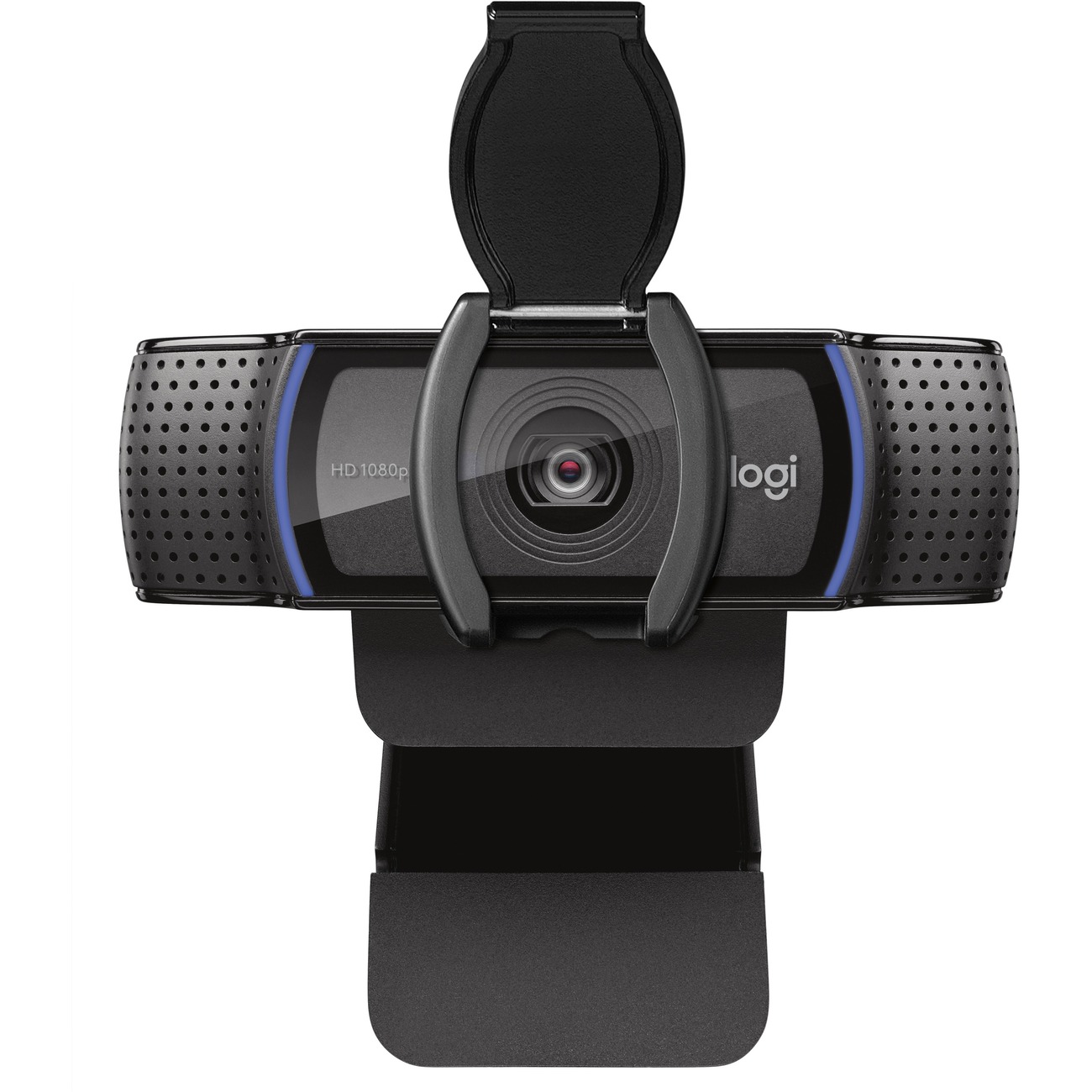 Logitech C920S Webcam - 2.1 Megapixel - fps - USB 3.1 - 1 Pack(s) - 1920 x 1080 Video - Auto-focus - 1.2x Digital Zoom - Microphone - Notebook, Monitor - Filo CleanTech