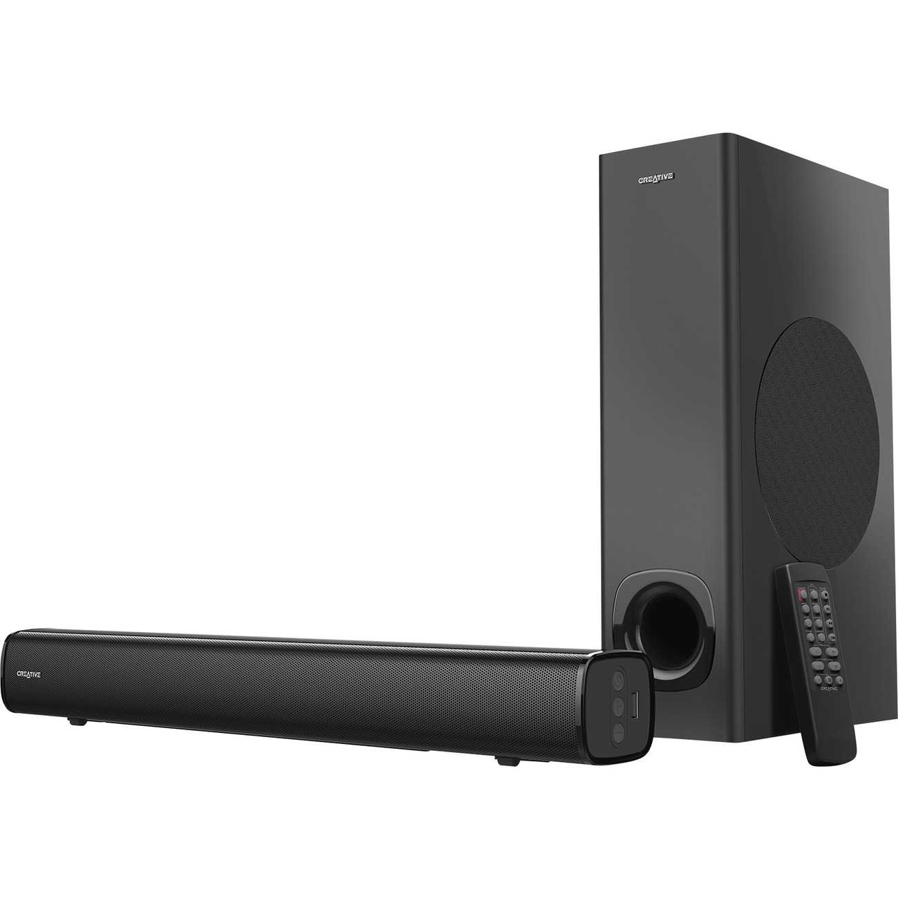 Creative Stage 2.1 Channel Under-Monitor Soundbar with