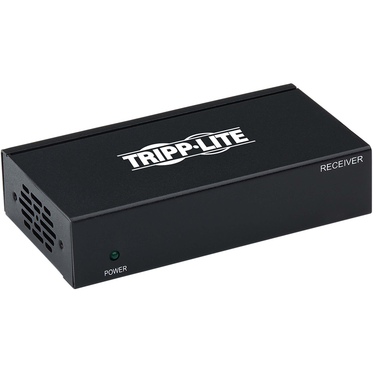 Tripp Lite B127-100-H HDMI over Cat6 Active Remote Receiver - 1 Output Device - 200 ft (60960 mm) Range - 1 x Network (RJ-45) - 1 x HDMI Out - 4K - 3840 x 2160 - Twisted Pair - Category 6 - Rack-mountable - TAA Compliant