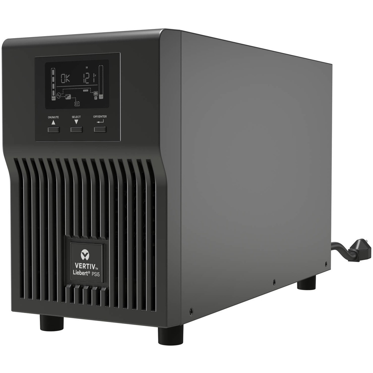 Liebert Vertiv Liebert PSI5 UPS 1100VA 990W 120V Line Interactive AVR  Mini Tower UPS, 0.9 Power Factor Plug-and-Play, Pure Sine Wave Output on  Battery, Programmable Outlets, With Option for Remote Monitoring and 5- year Total Coverage