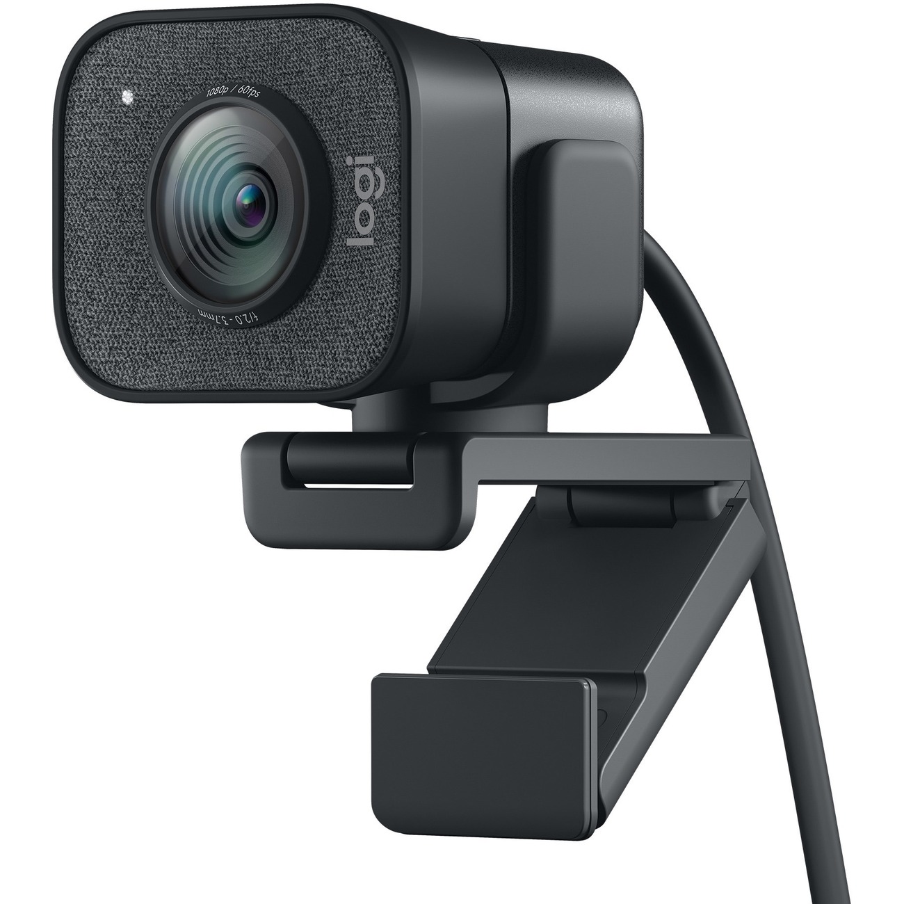 Logitech Webcam - 2.1 Megapixel - 60 - Graphite - USB - Retail - 1920 x 1080 Video - Auto-focus - Microphone - Monitor - Office Supply Hut