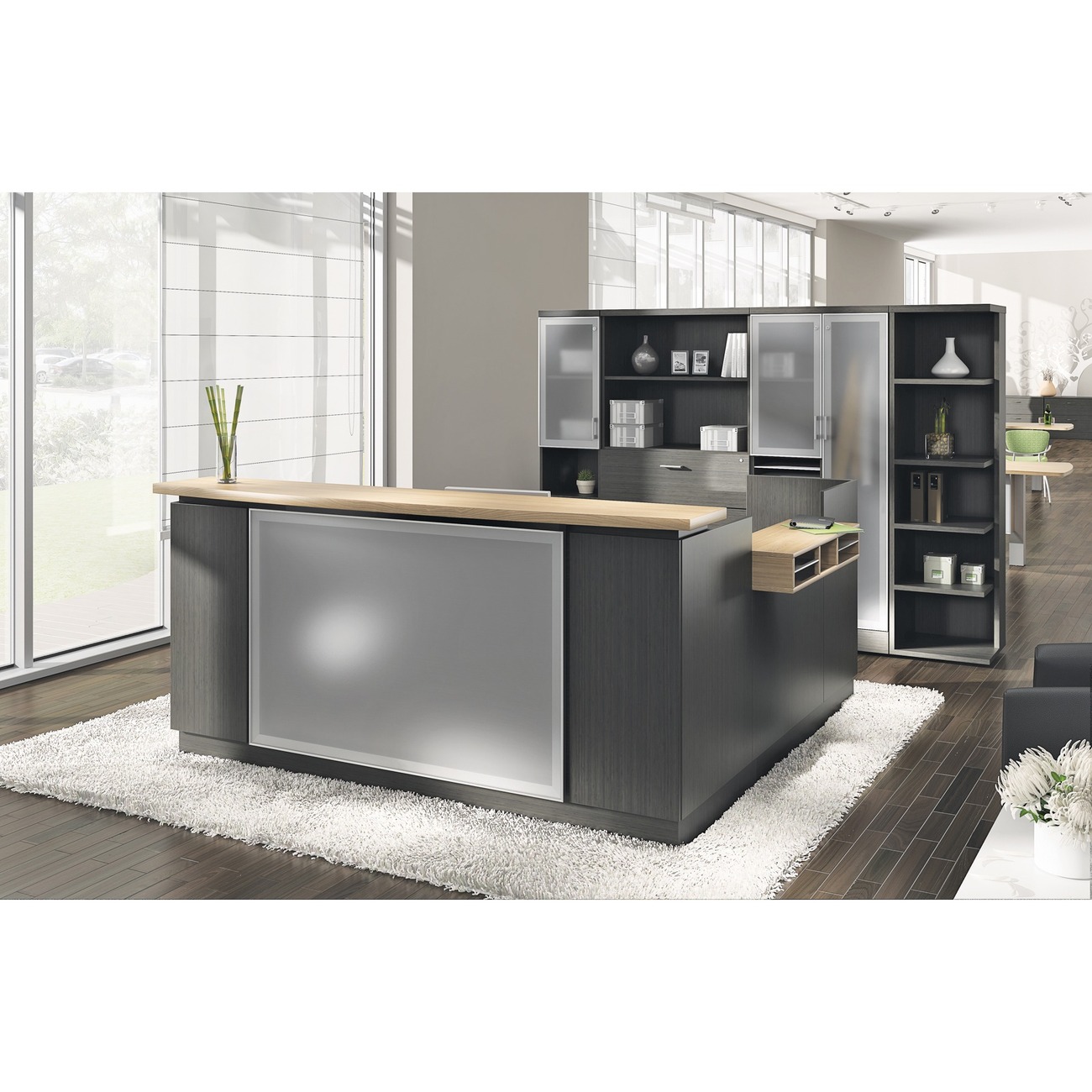 Global Zira Reception Desk Central Office Equipment