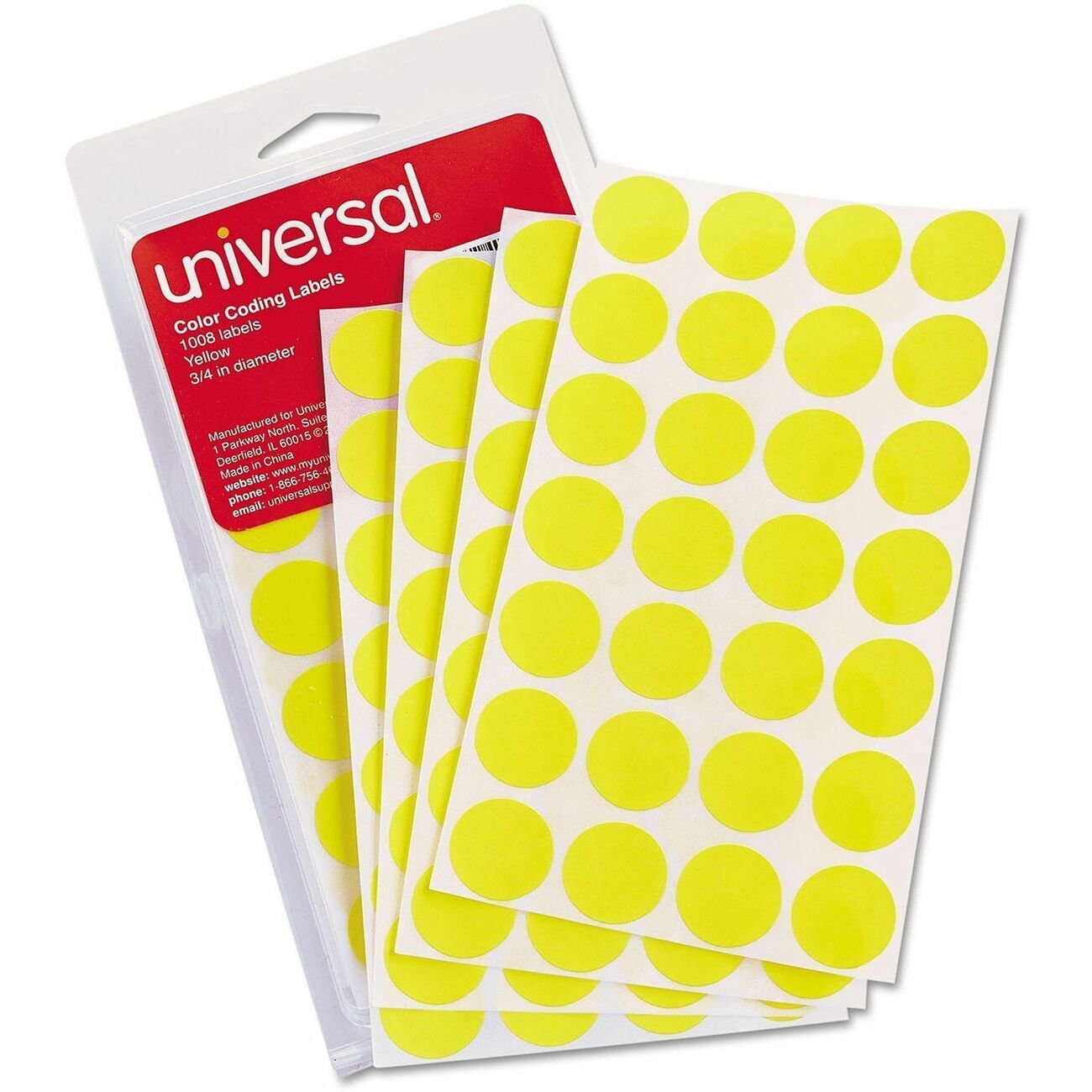 Universal Products Color Coded Label | ONE OFFICE SOLUTION