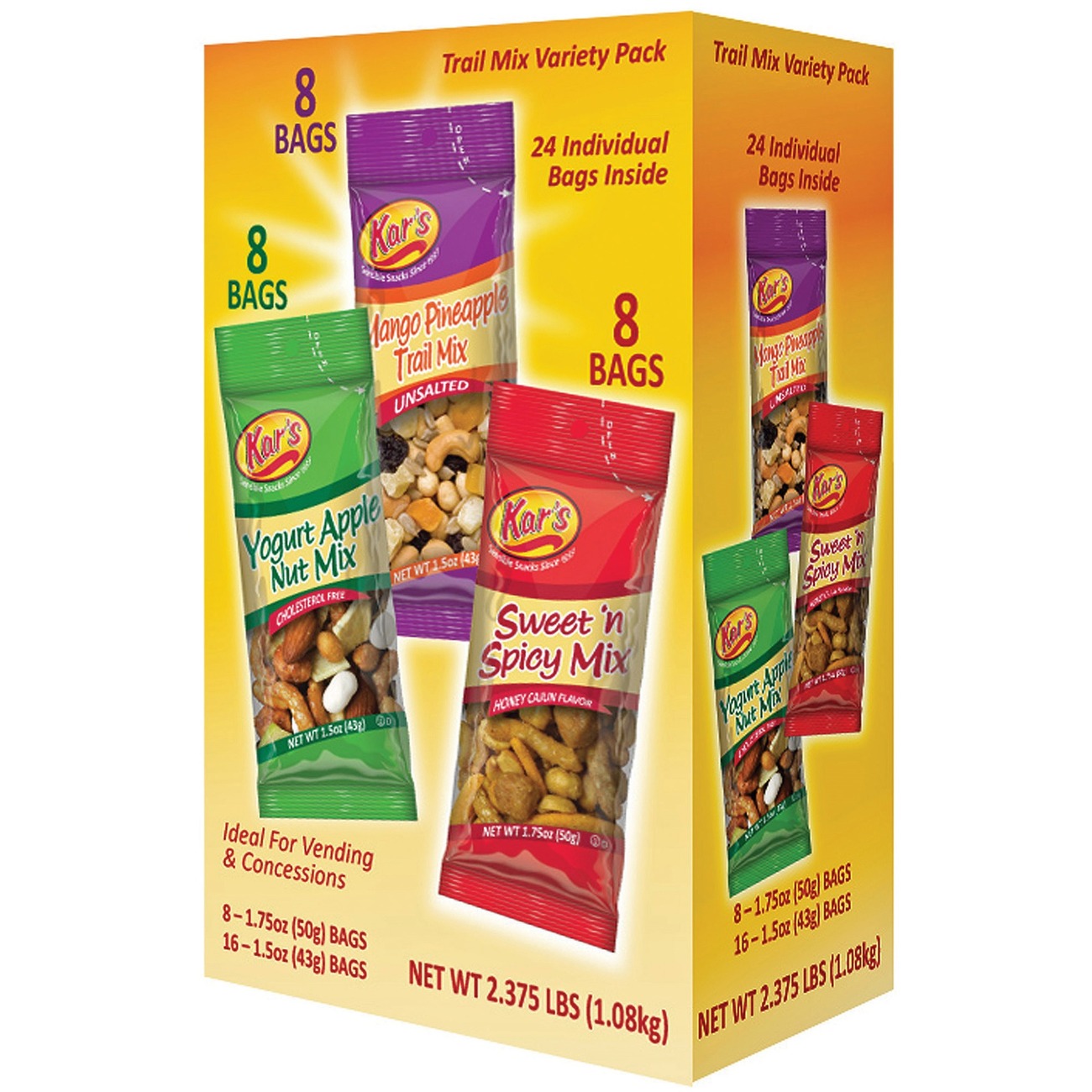 Kar's Nuts Trail Mix Variety Pack Five Star Office Supply