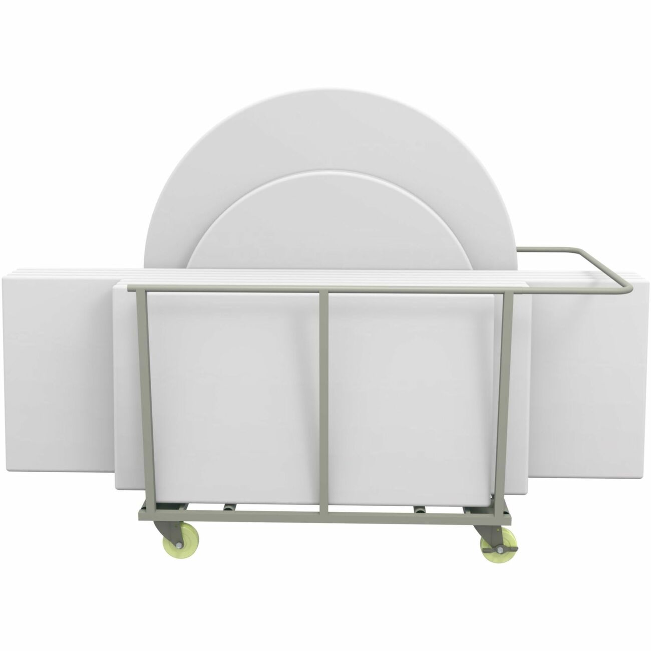 Beeplus HDL Mobile Folding Table Storage Cart | beePLUS Workplace Solutions
