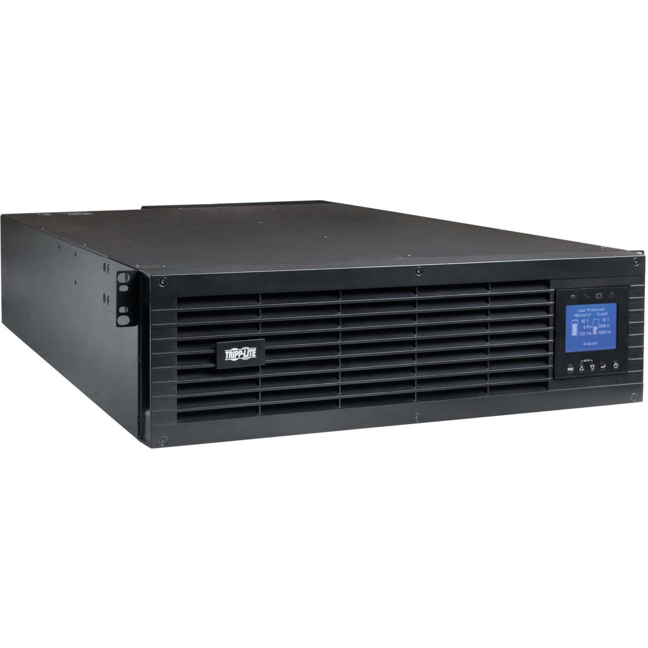 Tripp Lite SmartOnline SU6KRT3UX 6kVA Rack/Tower UPS - 3U Rack/Tower - 3 Hour Recharge - 3 Minute Stand-by - 230 V AC Input - 200 V AC, 208 V AC, 220 V AC, 230 V AC, 240 V AC Output - Single Phase - Serial Port - 6 x IEC 60320 C13, 4 x IEC 60320 C19 - TAA