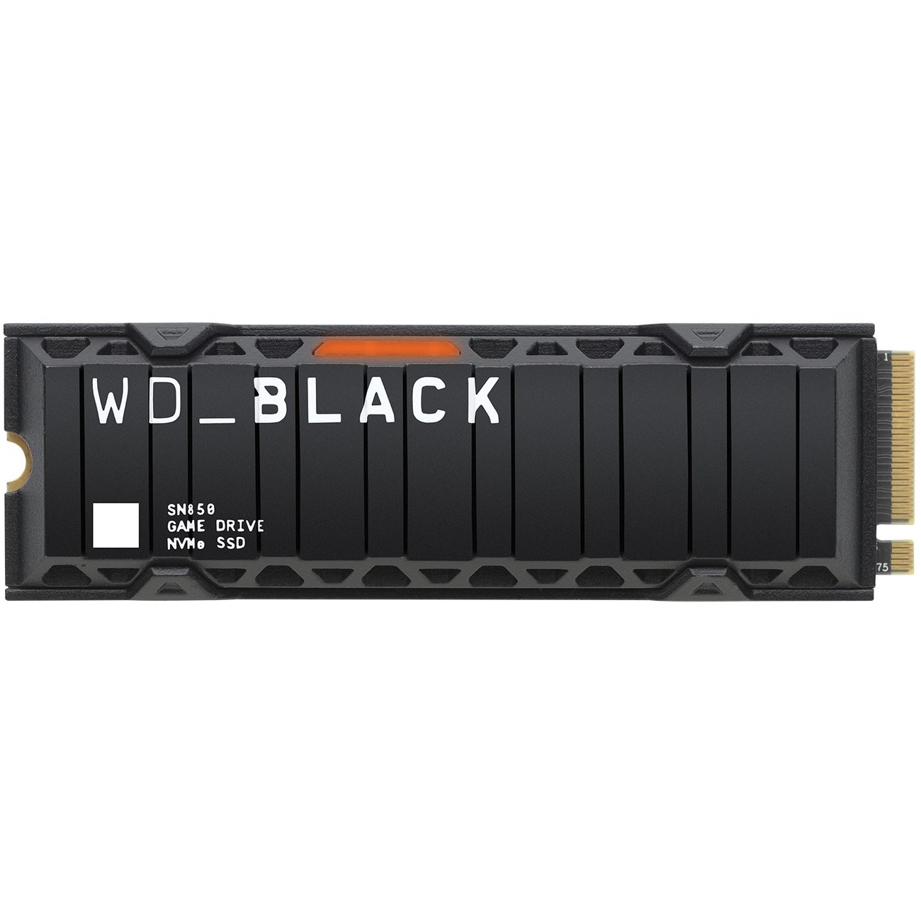 Western Digital WD BLACK SN850 NVMe M.2 2280 2TB PCI-Express 4.0 x4 3D NAND  Internal Solid State Drive (SSD) WDS200T1XHE w/ Heatsink