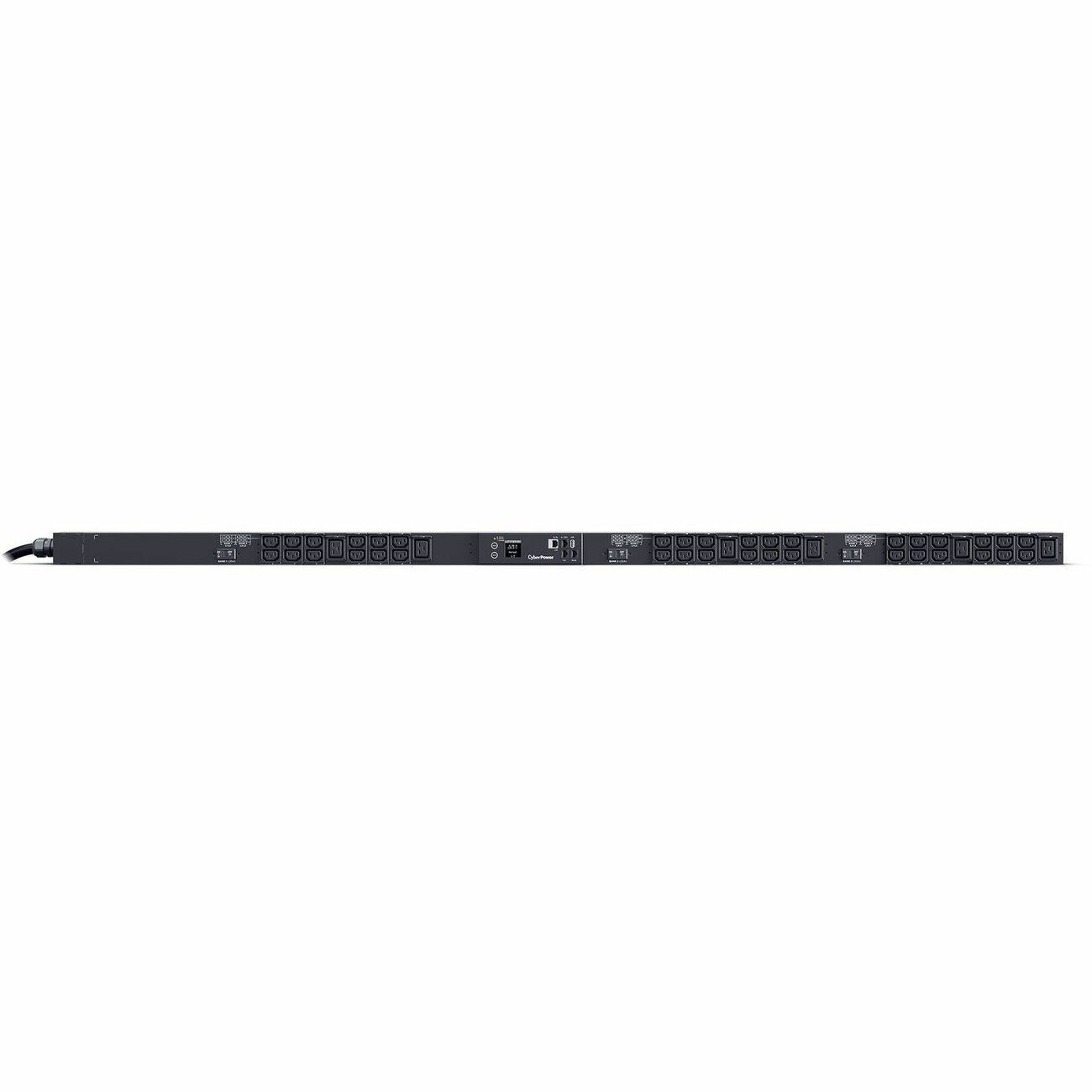 CyberPower PDU33108 3 Phase 200 - 240 VAC 50A Monitored PDU - Monitored - Hubbell CS8365C - 42 x IEC 60320 C13 - 230 V AC - Network (RJ-45) - 0U - Vertical - Rack-mountable