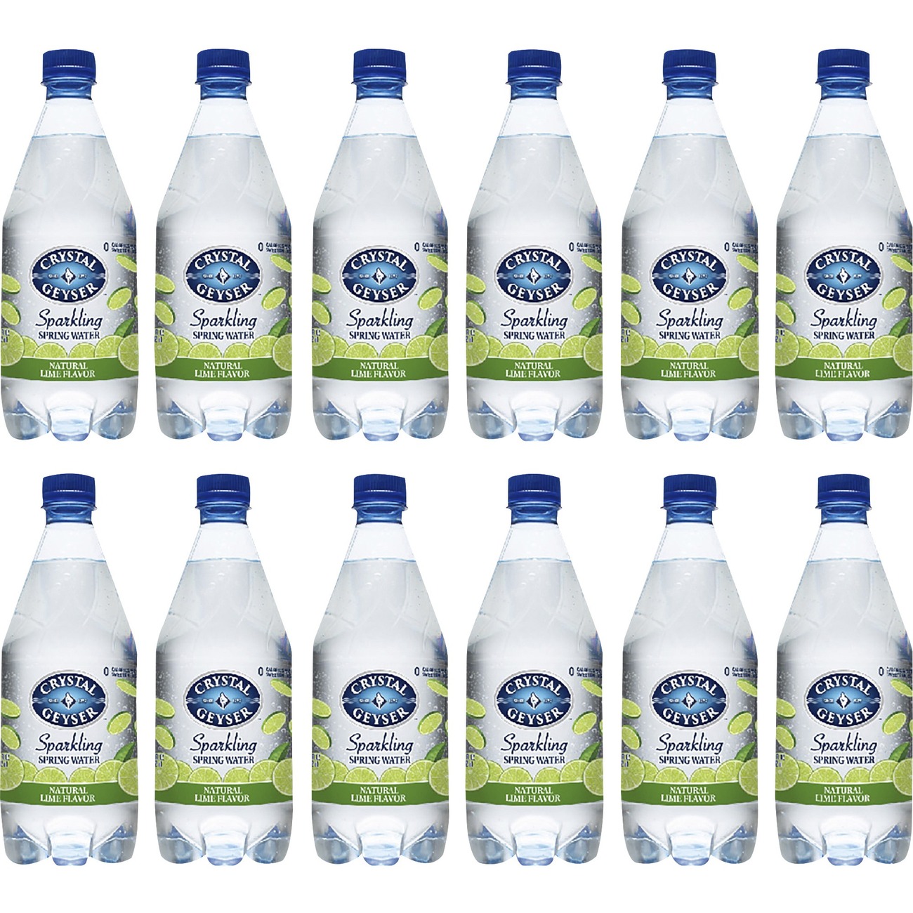 Crystal Geyser Natural Lime Sparkling Spring Water LB Office