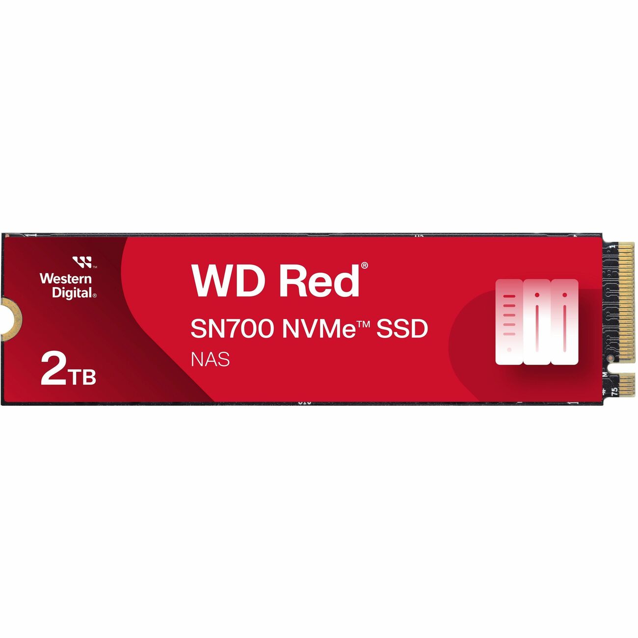 WD WDS400T1R0C Red S700 4 TB Solid State Drive - M.2 2280 Internal - PCI Express NVMe (PCI Express NVMe 3.0 x4)