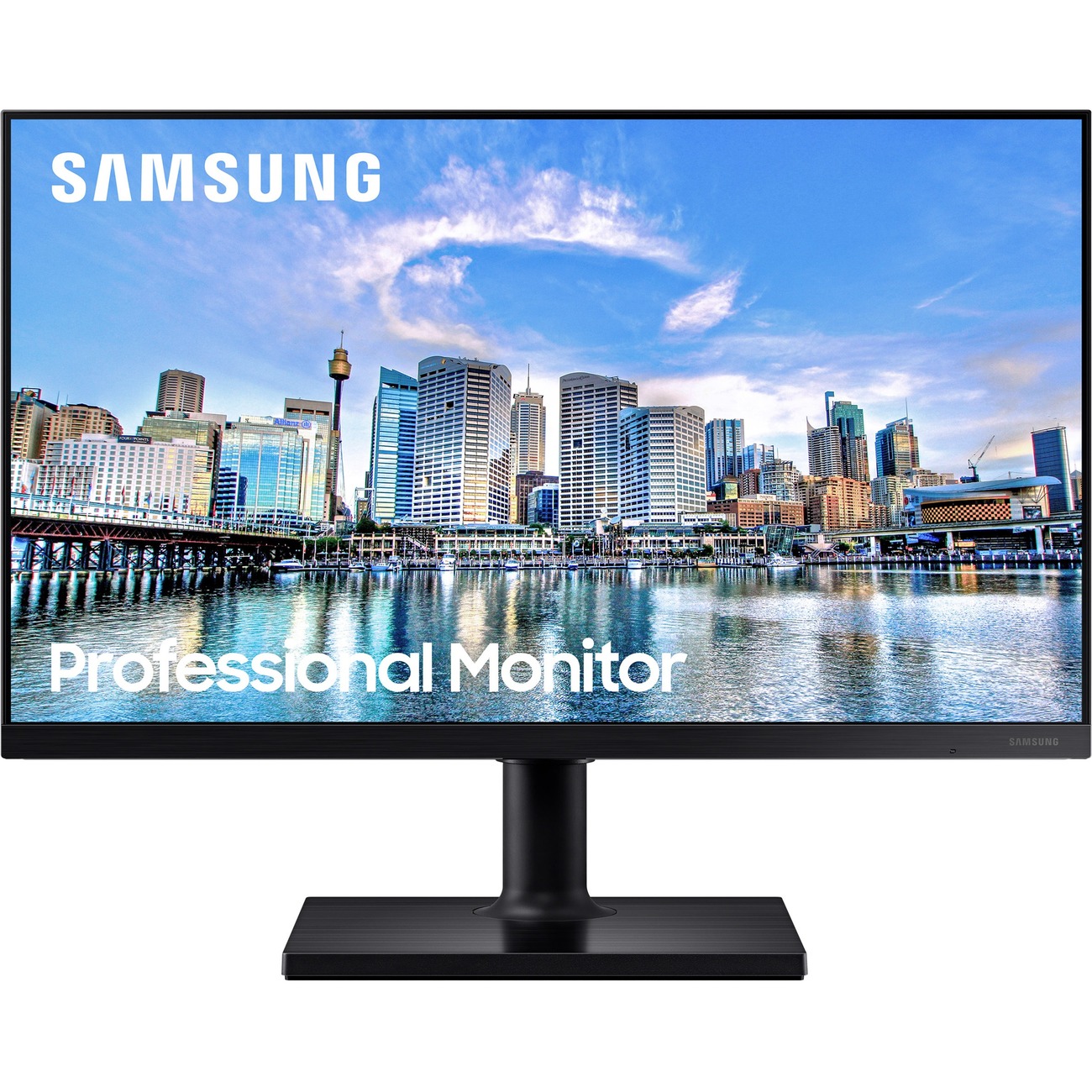 Samsung F24T454FQN 24 Class Full HD LCD Monitor - 16:9 - Black