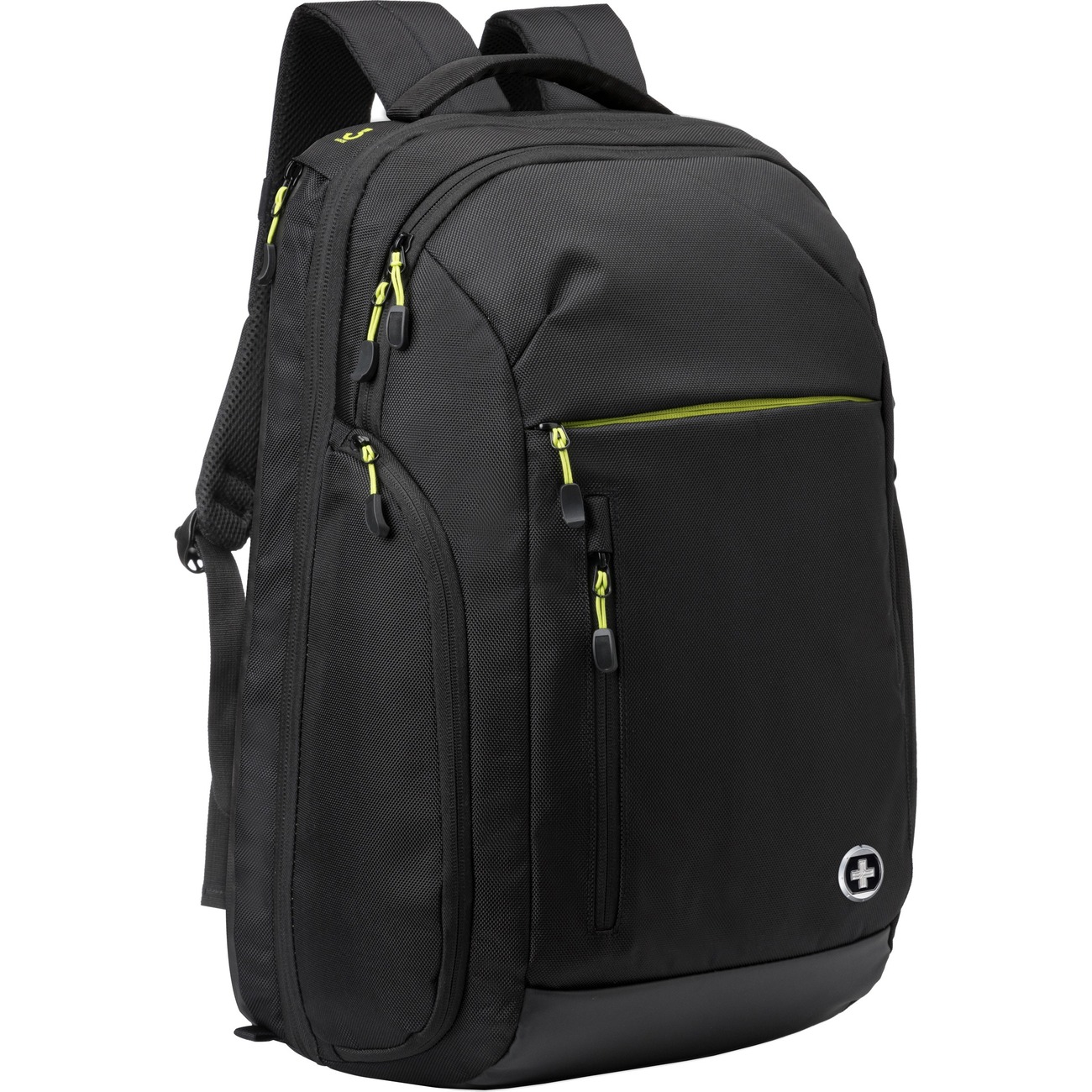 Swissdigital Black Java Business Travel Backpack - for 15.6
