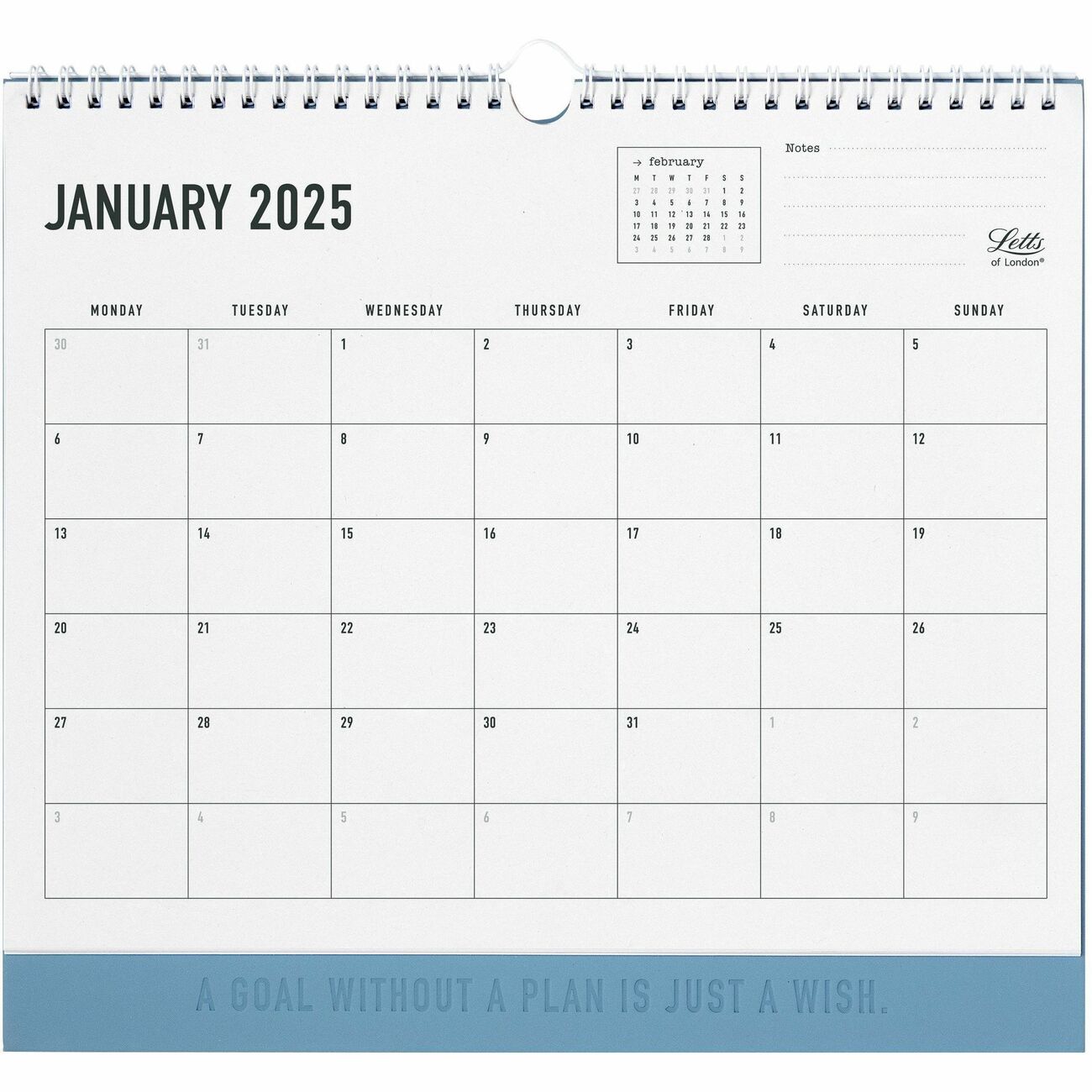 Letts Desk Calendar 2025 