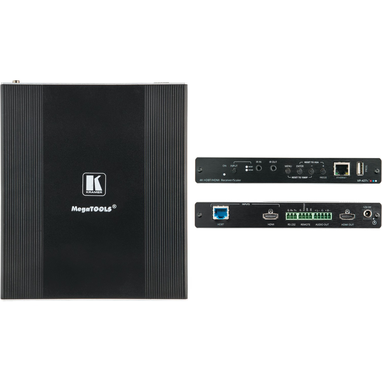 Kramer VP-427X1 4K HDR HDBT Receiver / Scaler Tool - Thumbnail 3