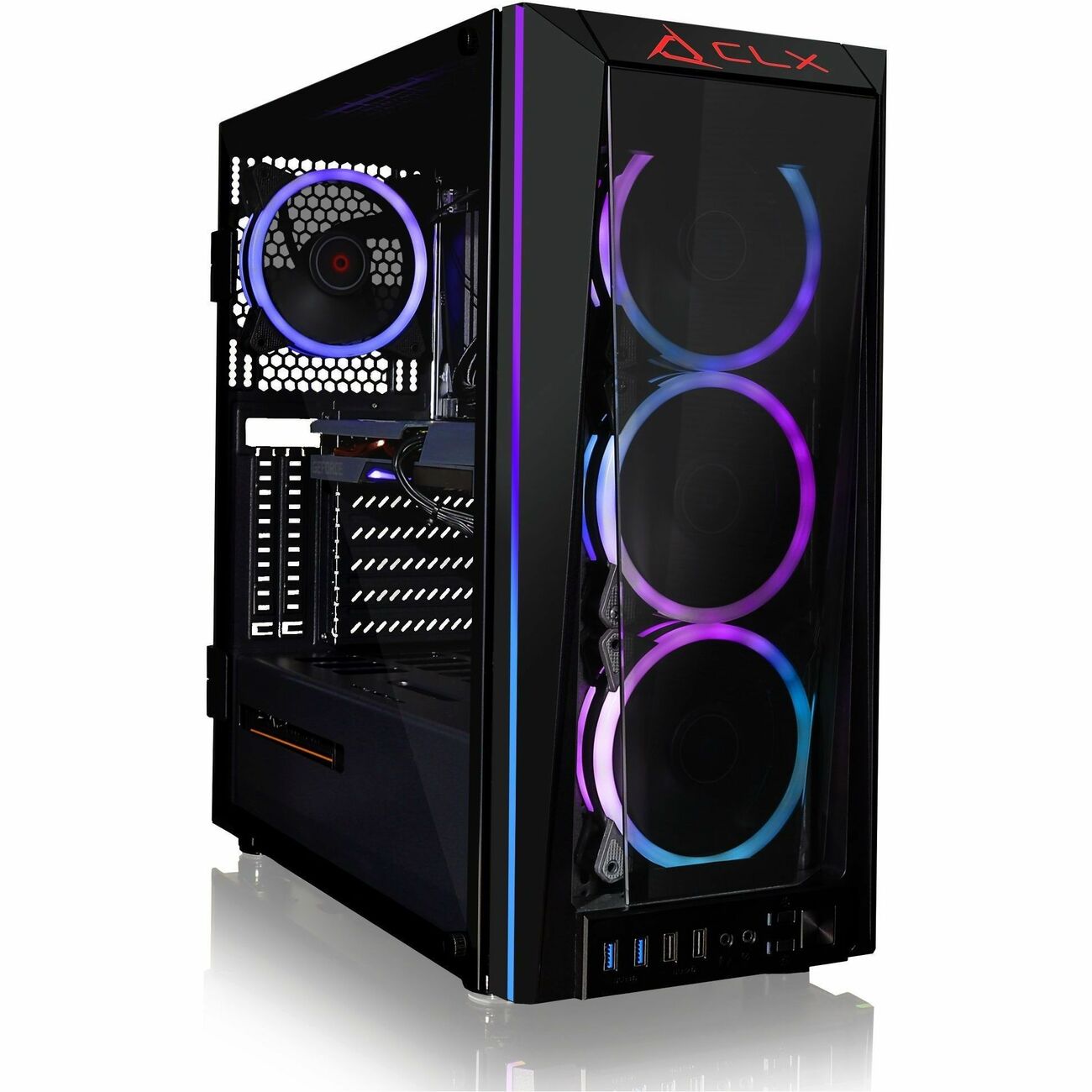 CLX SET Gaming Desktop - Liquid Cooled AMD Ryzen 9 5900X 3.7GHz 12