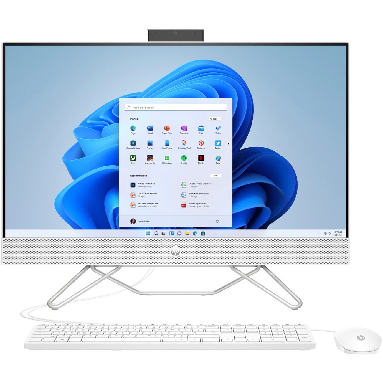 Refurbished: HP All-in-One Computer 27-cb1277c 5825U (2.00 GHz