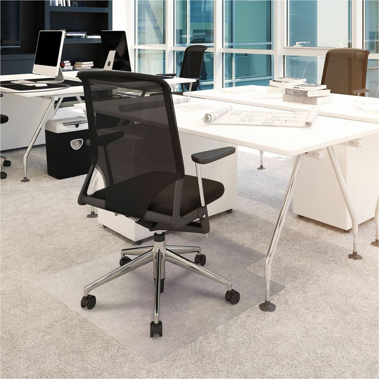 OfficeSource by ES Robbins Everlife Chair Mat for Medium Pile