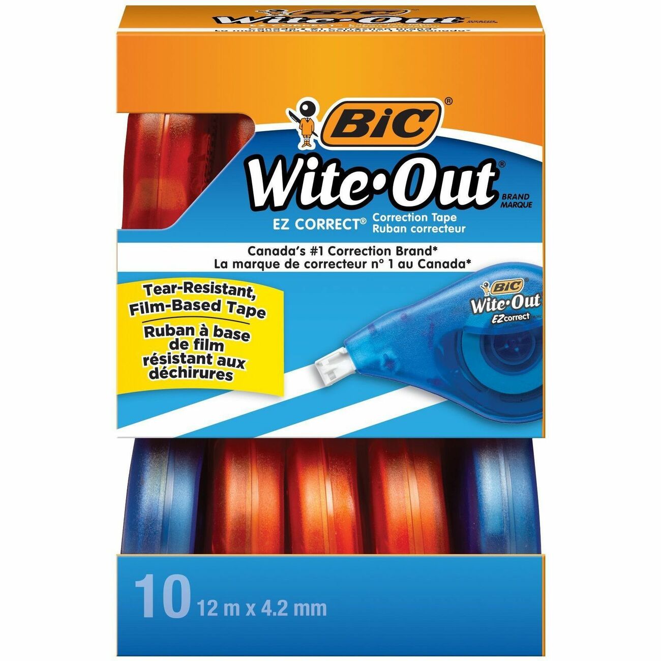 Wite-Out Wite-Out EZ Correct Correction TapeBICWOTAP10WHI