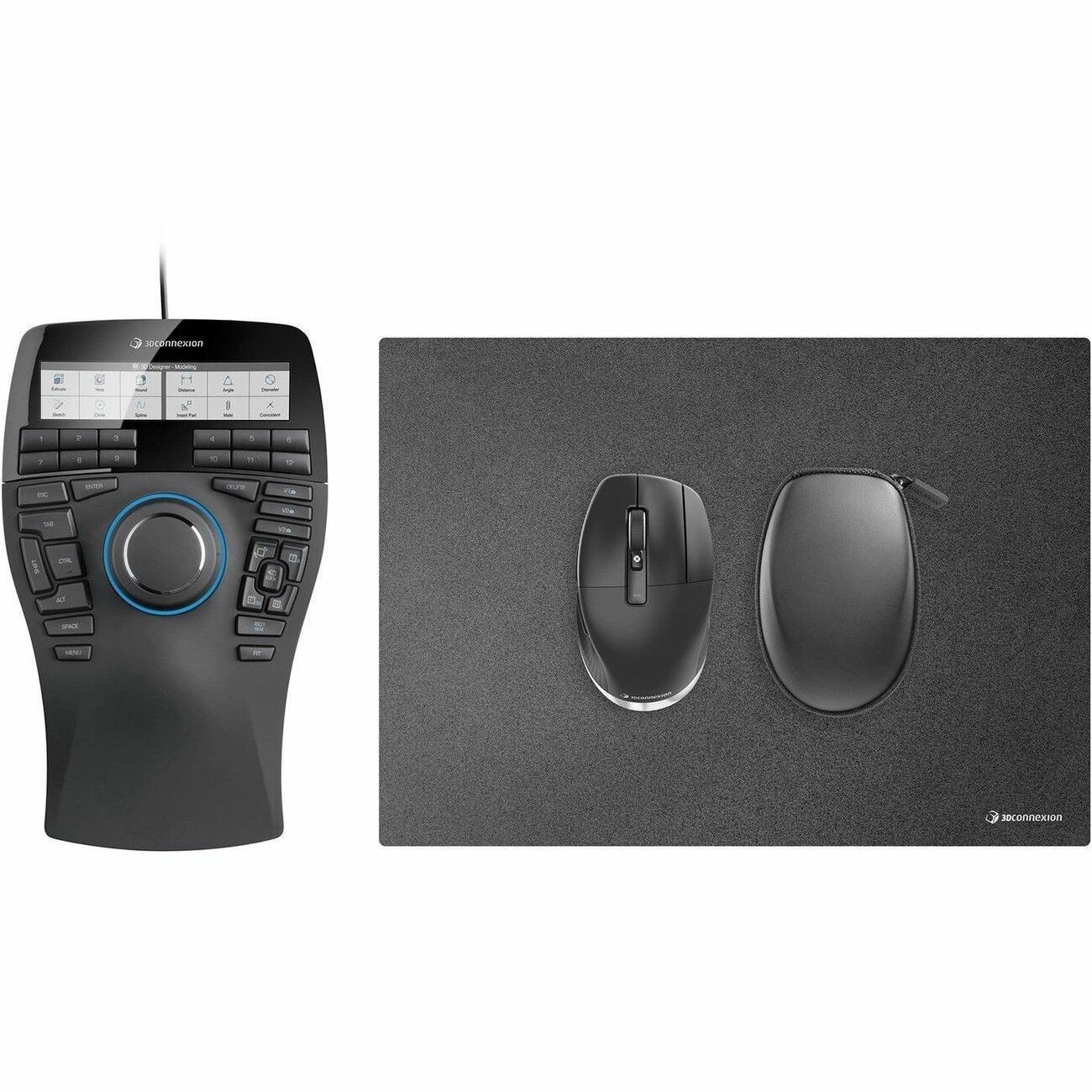 3Dconnexion SpaceMouse / Cadmouse セット 3Dconnexion SpaceMouse Enterprise, CadMouse Pro Wireless and