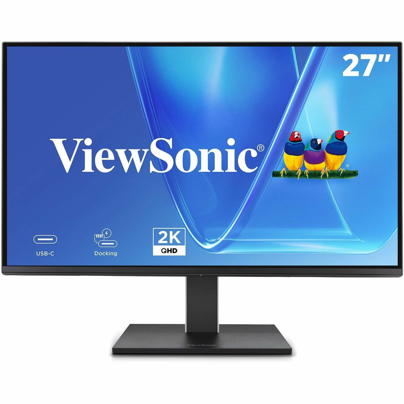 ViewSonic VG2758-2K 27 Inch 1440p IPS Docking Monitor with