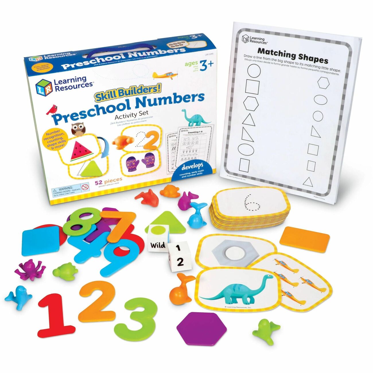 Learning Resources Skill Builders! Preschool Numbers | Corbett Office Plus