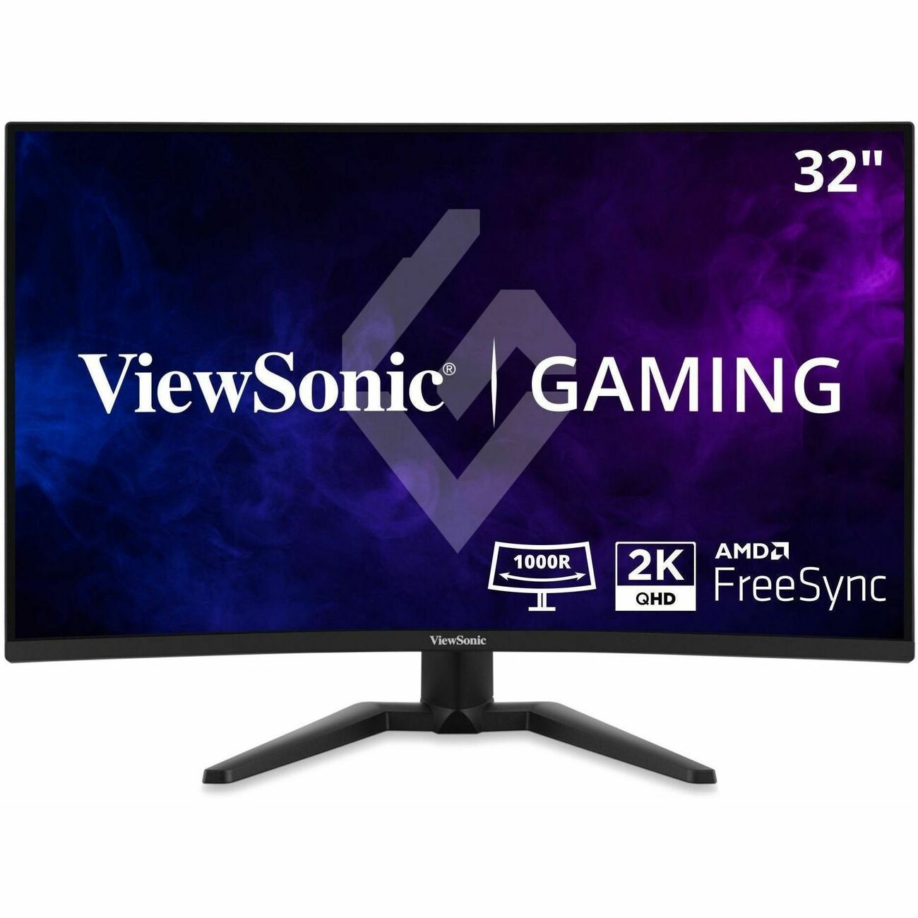 ViewSonic VX3228C-2K 32 Inch 1440p Curved Gaming Monitor with 1ms