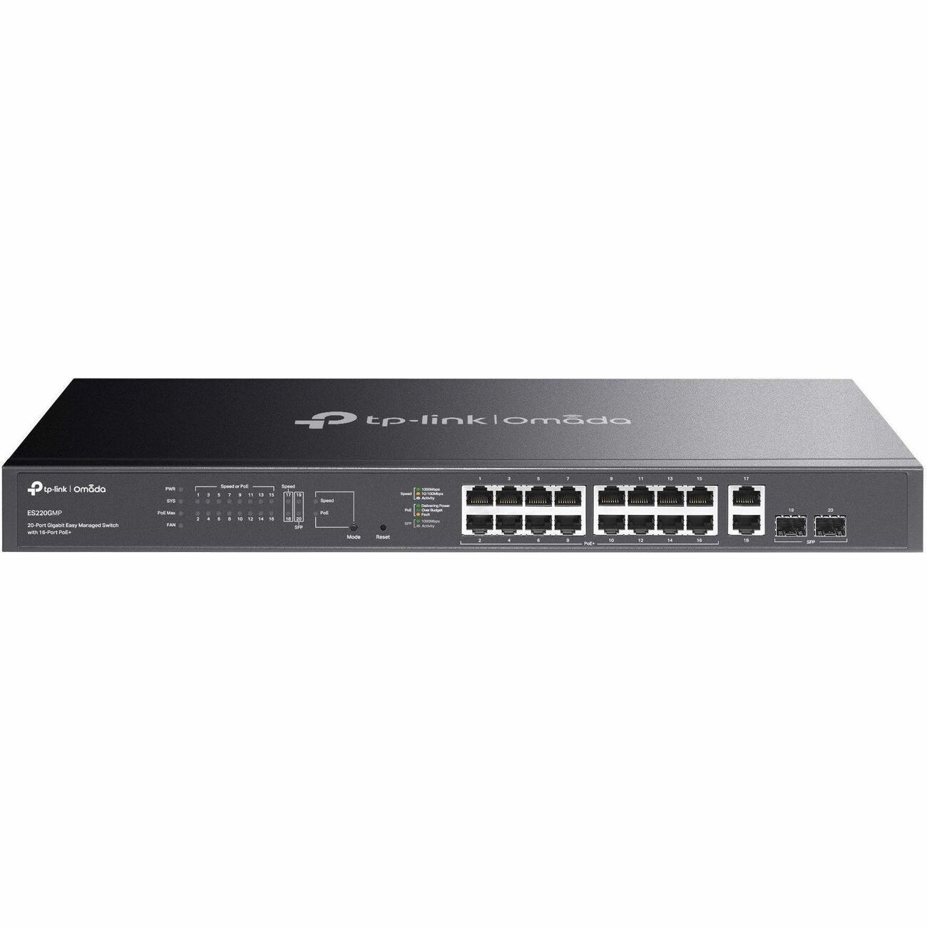 TP-Link Omada 20-Port Gigabit Easy Managed Switch with 16-Port