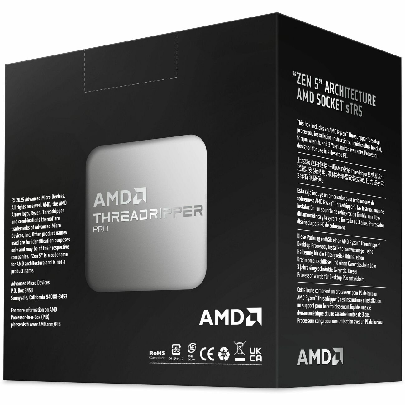 AMD Ryzen Threadripper PRO 9955WX - Ryzen Threadripper PRO 9000 WX