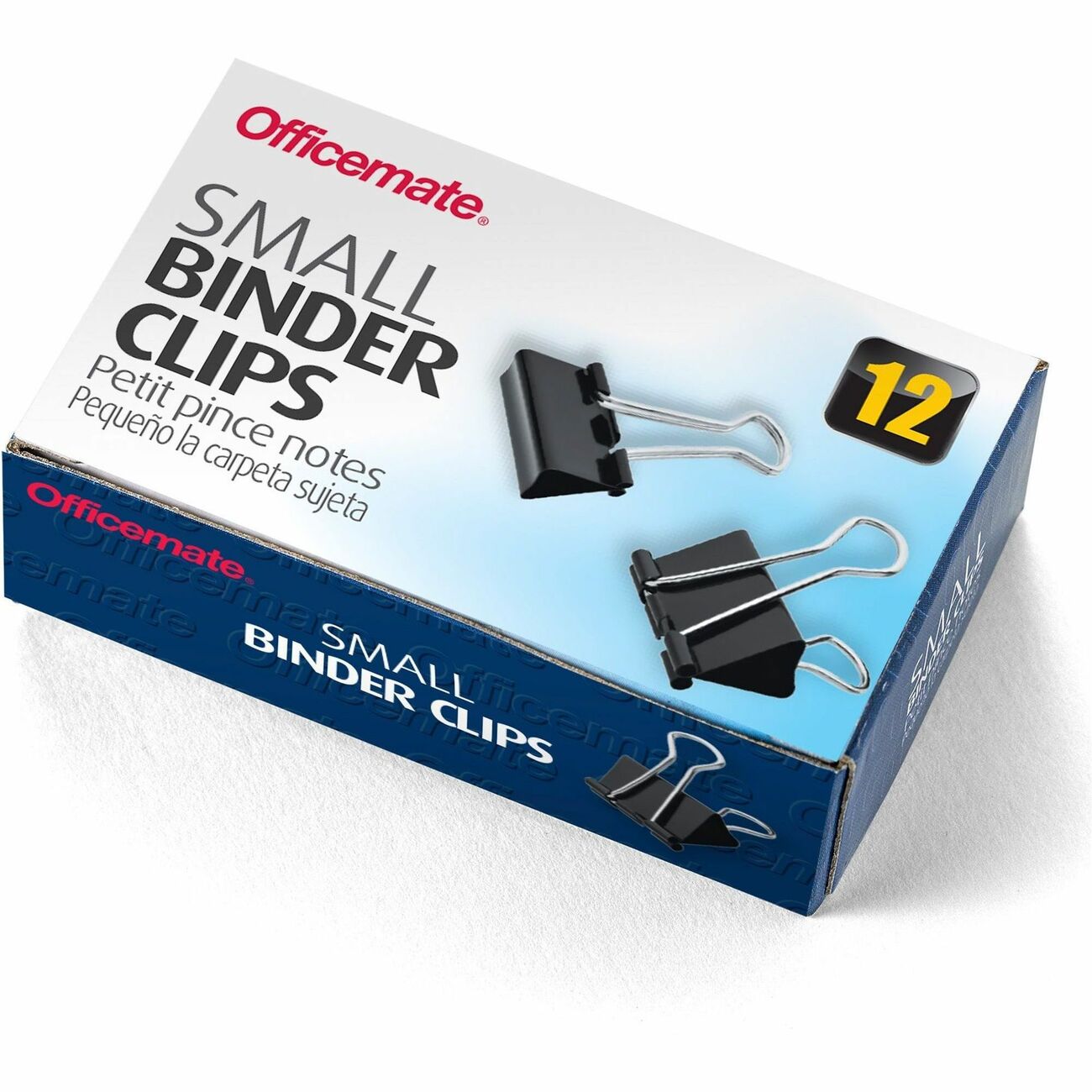Officemate 31028 Binder Clips Metal 3/4 Assorted Colors 36/Pack Small