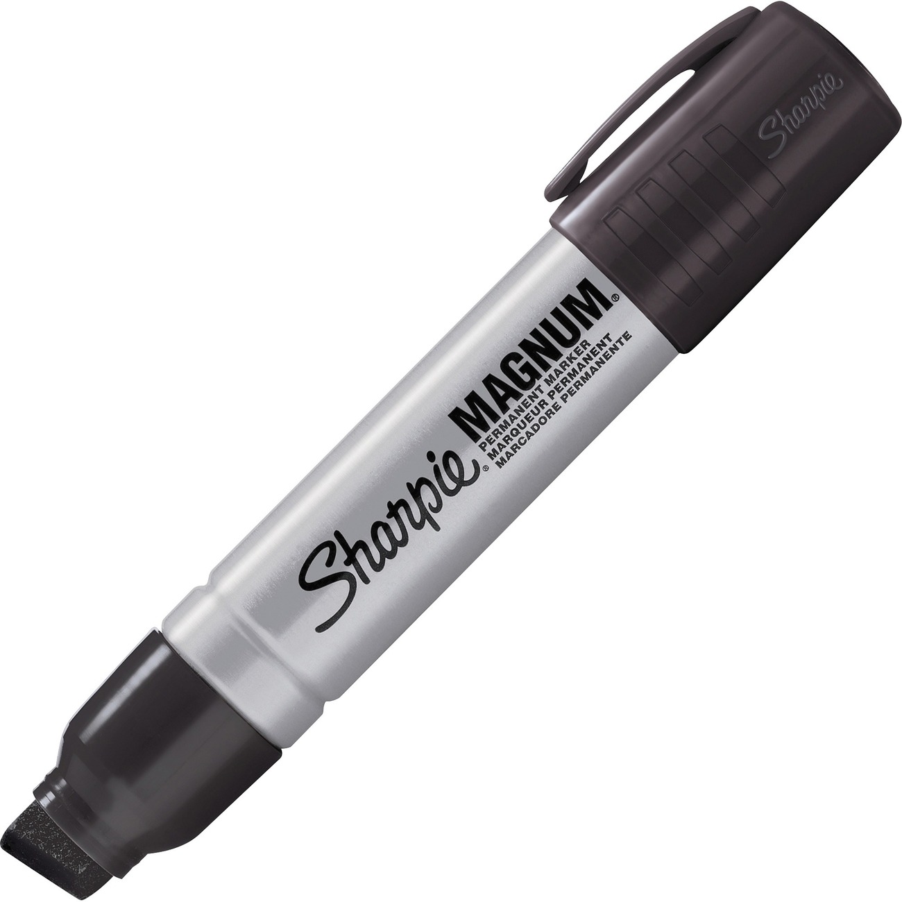 Black XL Chisel Tip Poster Marker Sharpie Pro Magnum Permanent Marker 2 PACK