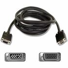 Belkin SVGA Monitor Extension Cable - 10 ft Video Cable for Monitor - First End: 1 x HD-15 Male - Second End: 1 x HD-15 Female - Extension Cable - Gray - 1 Each
