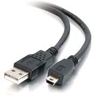 C2G USB Cable - Type A Male - Mini Type B Male USB - 1m - Black