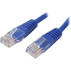 StarTech.com 3 ft Blue Molded Cat5e UTP Patch Cable - Category 5e - 3 ft - 1 x RJ-45 Male Network - 1 x RJ-45 Male Network - Blue