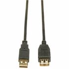 Tripp Lite USB 2.0 Extension Cable - 6 ft USB Data Transfer Cable - First End: 1 x USB 2.0 Type A - Male - Second End: 1 x USB 2.0 Type A - Female - Extension Cable - 1 Each