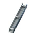 Master Products Steel Catalog Rack Post Section - 1" Maximum Capacity - Post Binder - Gray - Stainless Steel - 1 / Each