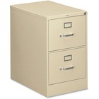 HON 310 Series 2-Drawer Vertical File - 18.3" x 26.5" x 29" - 2 x Drawer(s) for File25.50" (647.70 mm) Drawer Depth - Legal - Vertical - Security Lock, Dent Proof, Rust Resistant, Ball-bearing Suspension, Durable, Reinforced, Sturdy, Hanging Rail, Label H