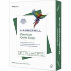 Hammermill Premium Color Copy Paper - White - 100 Brightness - Letter - 8 1/2" x 11" - 28 lb Basis Weight - 500 / Ream - FSC