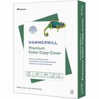 Hammermill Paper for Color 8.5x11 Inkjet, Laser Printable Multipurpose Card Stock - White - 100 Brightness - Letter - 8 1/2" x 11" - 60 lb Basis Weight - Ultra Smooth - 250 / Pack - FSC