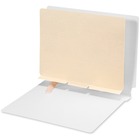 Smead Self-Adhesive Folder Dividers - For Letter 8 1/2" x 11" Sheet - Manila - Manila - 100 / Box